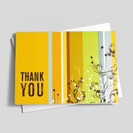 Striped Thank You
