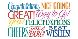 Ways to Say Congratulations Card