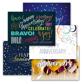 Anniversary Wishes Card Set (50)