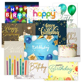 Vibrant Birthday Assortment (100)