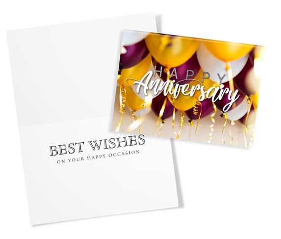 Anniversary Wish Card Set (100)