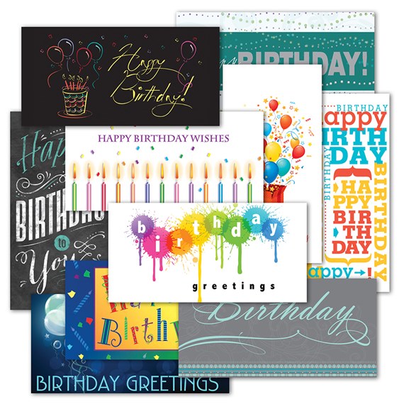 Birthday Card Assortment (100)
