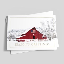 American Farmhouse Holiday Card