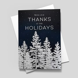 Silver Pines Holiday Card