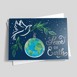 Earth Ornament Holiday Card
