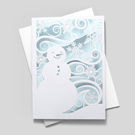 Frosty's Dream Holiday Card