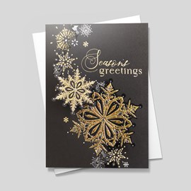Treasured Snowflakes Holiday Card