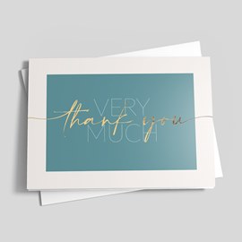 Golden Twilight - Thank You Card