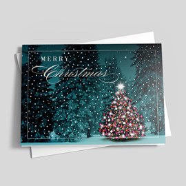 Serene Winter Christmas Card