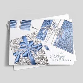 Elegant Gifts Birthday Card