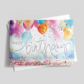Time to Party Birthday Card