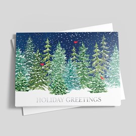 Forest Calm Holiday Card