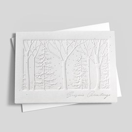Sparkling Woods Holiday Card