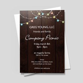 Outdoor Party Invitation
