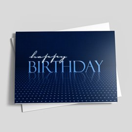 3D Birthday Dots Card