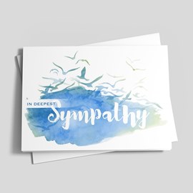 Sympathy Seagulls Card