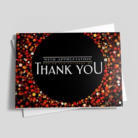 Thank You Dot Wreath