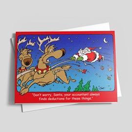 Holiday Deductions Card
