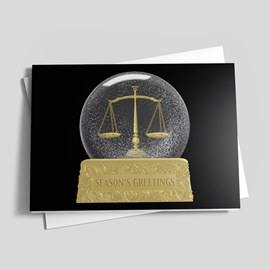 Legal Snowglobe Card