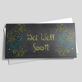 Chalkboard Get Well