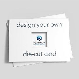 Custom Square Logo Card