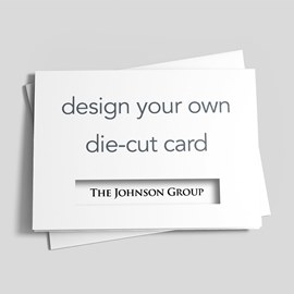 Custom Die-Cut Card