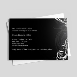 Elegant Paisley Invitation