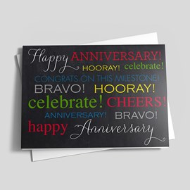 Celebration Anniversary Card