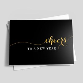 Cheers New Year Card