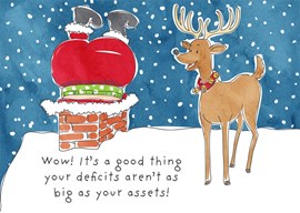Santa's Assets Holiday Card