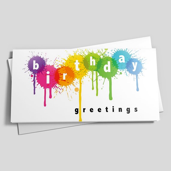 Make a Splash Birthday Card