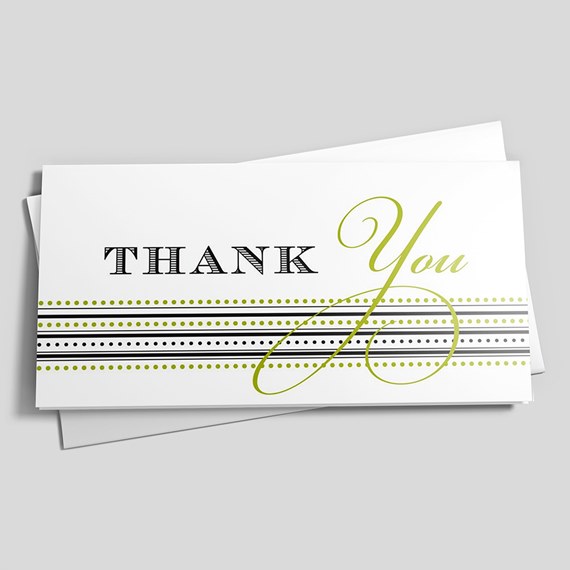 All About You Thank You Card