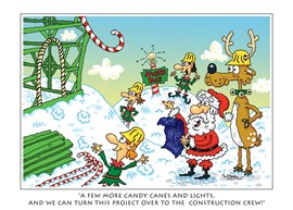North Pole Crew Holiday Card