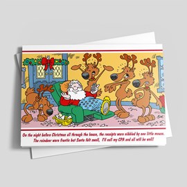 CPA to the Rescue Holiday Card