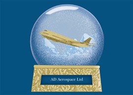 Global Aviation Holiday Card