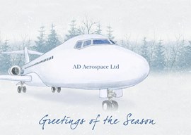 Air Time Aviation Holiday Card