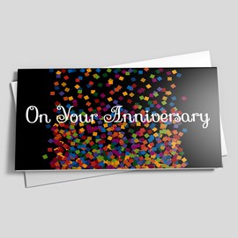 Anniversary Confetti Card