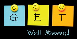 Smiley Get Well Card