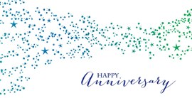 Anniversary Stardust Card