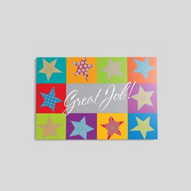 Superstar Achievement Postcard