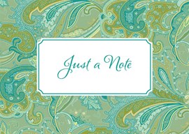 Sea of Flourishes Note Card