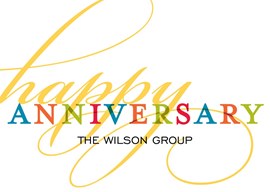Golden Flourish Anniversary Card