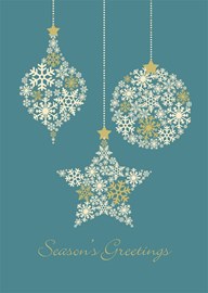 Snowflake Success Holiday Card