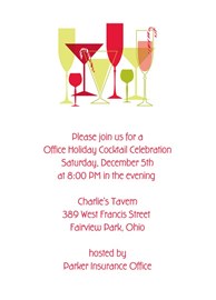 Cocktails Party Invitation