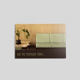 Missing You Postcard