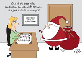 Best Gift Ever Accounting Card