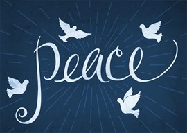Peaceful Holiday Card