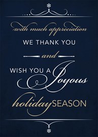 Business Greeting Holiday Card