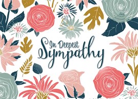 Flower Garden of Sympathy Card