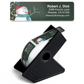 Snowman Magic Label
